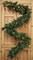 9ft Pre-Lit Artificial Majestic Pine Garland - 160 Realistic Tips, 100 White Plug-In Lights, Ideal for Holiday, Home & Event Decor - All-Season Use - 2024 Christmas Collection, Floral Home by Artificial Flowers